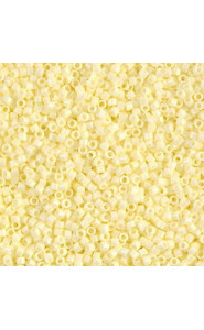 Miyuki delica beads 15/0 - Opaque pale yellow DBS-1491